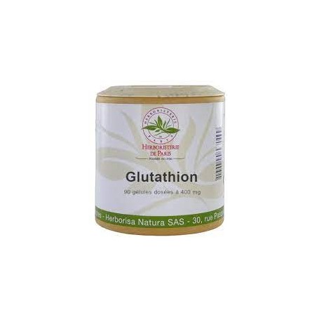 Glutathion réduit 90 gélules - Herboristerie de Paris