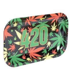 Plateau 420 Rasta Leaf -...