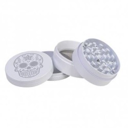 GRINDER METAL WHITE LEAF 45MM