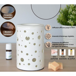 Diffuseur de parfum aromatique par chaleur douce - CALORYA