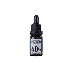 HUILE DE CBD 40% "CBDEAU" FULL SPECTRUM